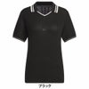 アディダス adidas　レディース ビヨンド ザ コース ルーズ スキッパー ニットボックスシルエット 半袖 ポロシャツ KTN36　2025年モデル 詳細2