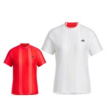 アディダス adidas　レディース アディゼロ メッシュ 半袖 モックネックシャツ KUK65　2025年モデル 詳細1