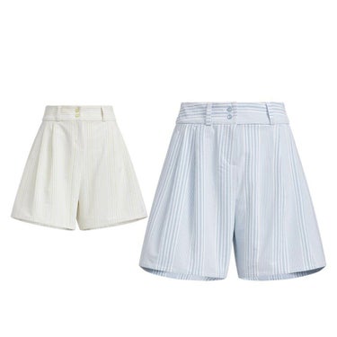 アディダス adidas　レディース シアサッカー ショートパンツ KTI80　2025年モデル 詳細1