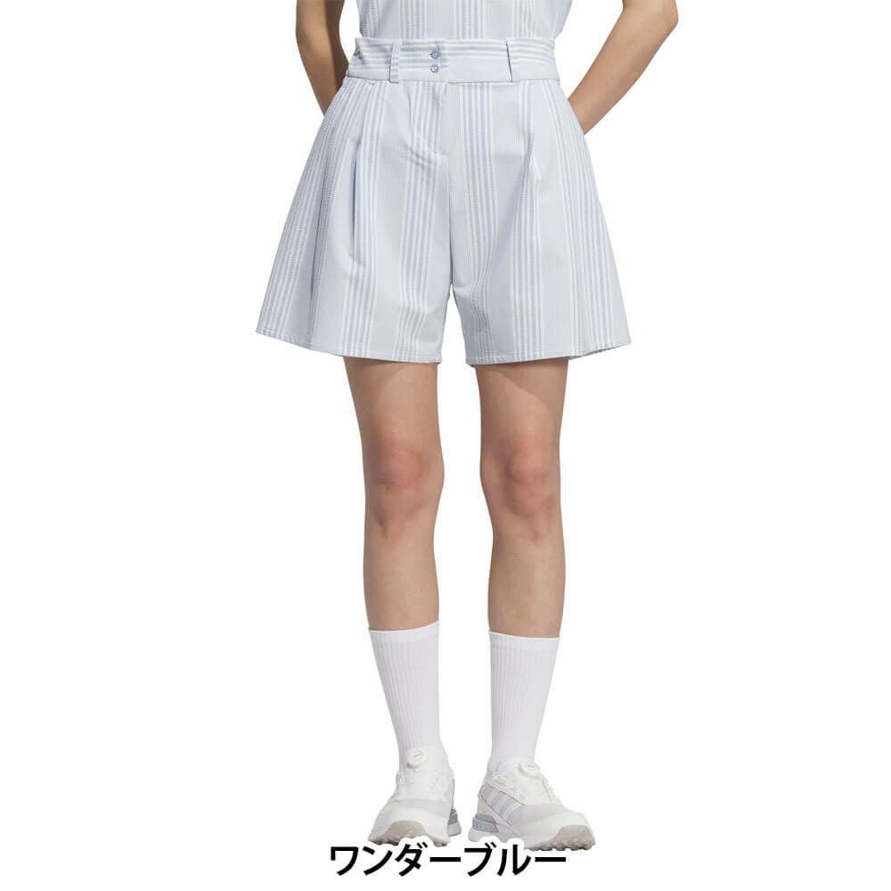 アディダス adidas　レディース シアサッカー ショートパンツ KTI80　2025年モデル 詳細7