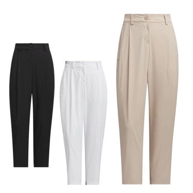 アディダス adidas　レディース ビヨンド ザ コース EX-stretch active 撥水 サイドポケット ルーズフィット アンクルパンツ KTN30　2025年モデル 詳細1