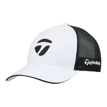 テーラーメイド TaylorMade　メンズ サマーメッシュ キャップ UN560 M16920 ホワイト/ブラック　2025年モデル 詳細1