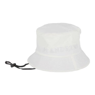 セントアンドリュース St ANDREWS　メンズ 立体ロゴ刺繍 UVカット ハット 042-5187451 030 ホワイト　2025年モデル 詳細1