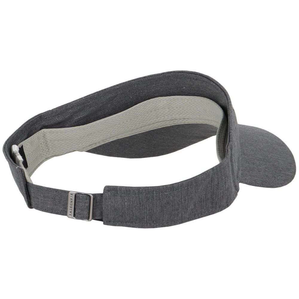 セントアンドリュース St ANDREWS　メンズ 撥水 ロゴデザイン バイザー 042-5187552 020 グレー　2025年モデル 詳細2