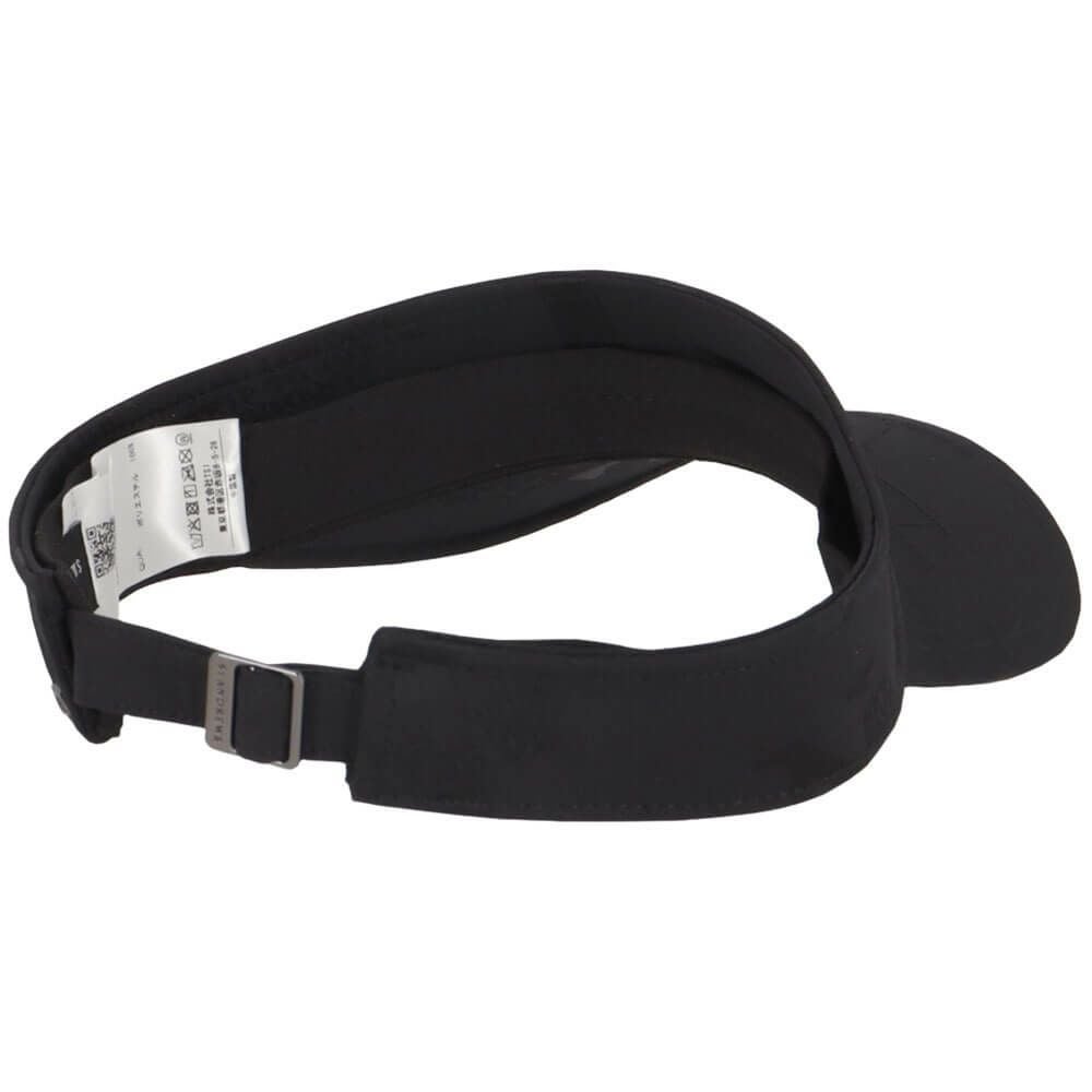 セントアンドリュース St ANDREWS　ユニセックス コンセプト柄 ジャガード バイザー 042-5187302 010 ブラック　2025年モデル 詳細2