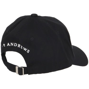 セントアンドリュース St ANDREWS　ユニセックス ロゴデザイン キャップ 042-5987251 010 ブラック　2025年モデル 詳細2