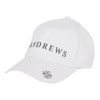 セントアンドリュース St ANDREWS　ユニセックス ロゴデザイン キャップ 042-5987251 030 ホワイト　2025年モデル 詳細1