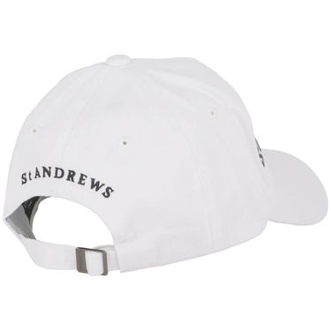 セントアンドリュース St ANDREWS　ユニセックス ロゴデザイン キャップ 042-5987251 030 ホワイト　2025年モデル 詳細2
