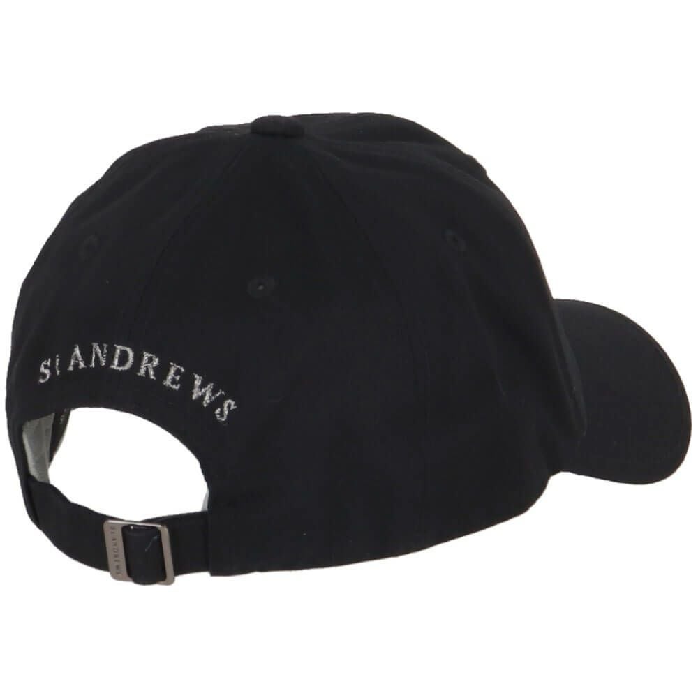 セントアンドリュース St ANDREWS　ユニセックス テディベア刺繍 キャップ 042-5987331 010 ブラック　2025年モデル 詳細2