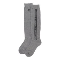 セントアンドリュース St ANDREWS　レディース ラインロゴ ハイソックス 042-5186256 020 グレー　2025年モデル