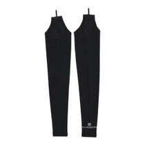 セントアンドリュース St ANDREWS　レディース ロゴプリント アームカバー 042-5984456 010 ブラック　2025年モデル