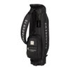 セントアンドリュース St ANDREWS　スリムカート型 ジャガードロゴテープ キャディバッグ 042-5980302 010 ブラック　2025年モデル 詳細1
