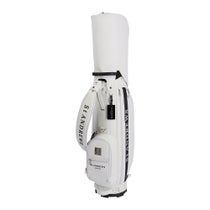 セントアンドリュース St ANDREWS　スリムカート型 ジャガードロゴテープ キャディバッグ 042-5980302 030 ホワイト　2025年モデル