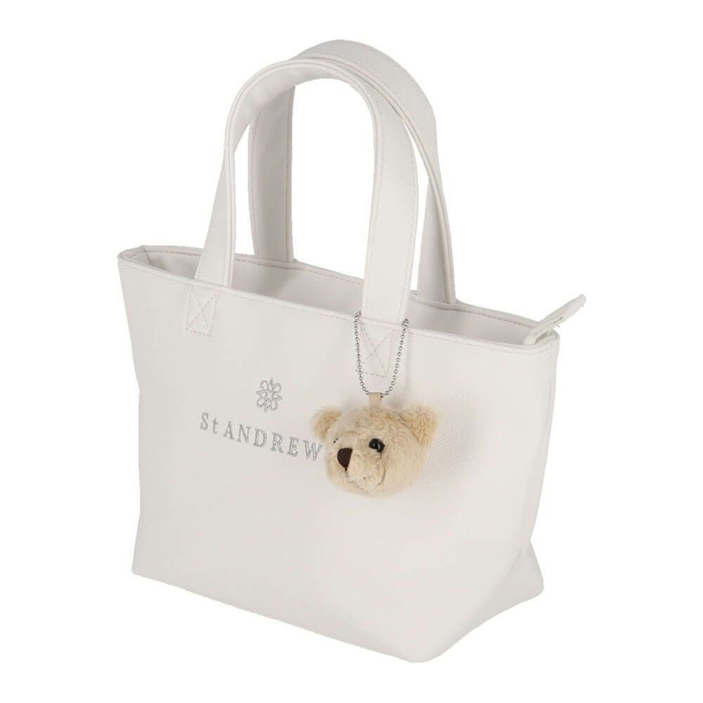 セントアンドリュース St ANDREWS　テディベア カートバッグ 042-5981321 030 ホワイト　2025年モデル 詳細1
