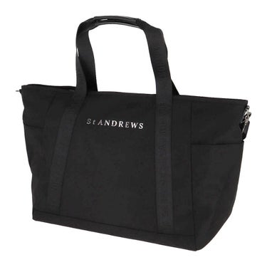 セントアンドリュース St ANDREWS　ロゴテープ トートバッグ 042-5981351 010 ブラック　2025年モデル 詳細1