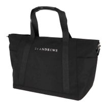 セントアンドリュース St ANDREWS　ロゴテープ トートバッグ 042-5981351 010 ブラック　2025年モデル