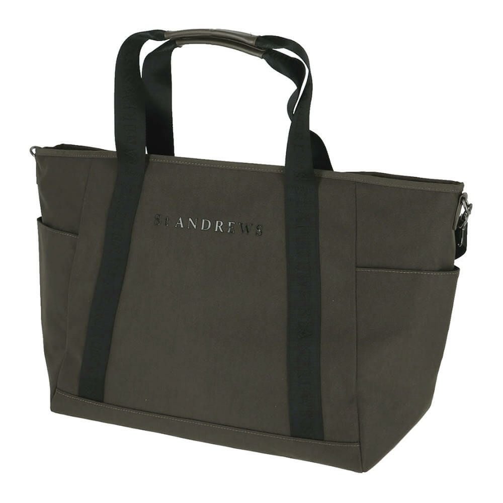 セントアンドリュース St ANDREWS　ロゴテープ トートバッグ 042-5981351 180 カーキ　2025年モデル 詳細1