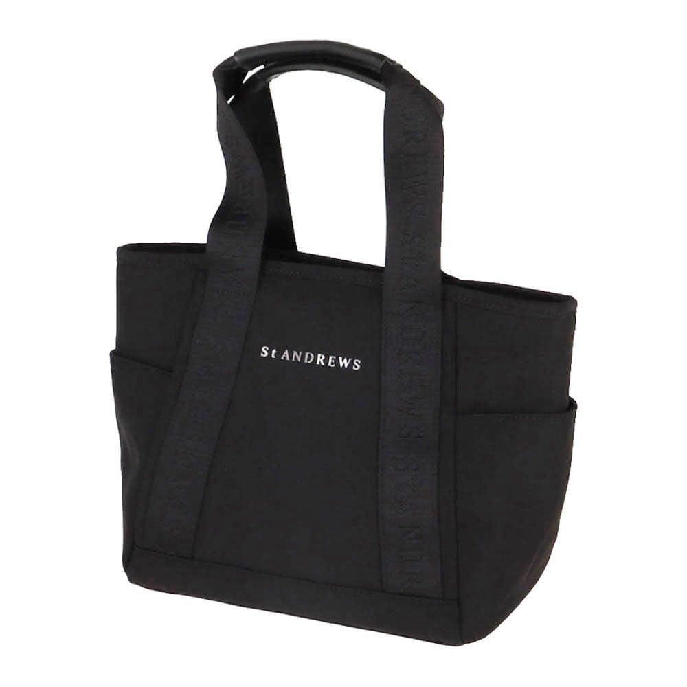 セントアンドリュース St ANDREWS　ロゴテープ カートバッグ 042-5981352 010 ブラック　2025年モデル 詳細1