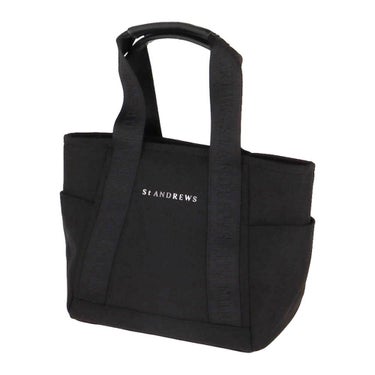 セントアンドリュース St ANDREWS　ロゴテープ カートバッグ 042-5981352 010 ブラック　2025年モデル 詳細1