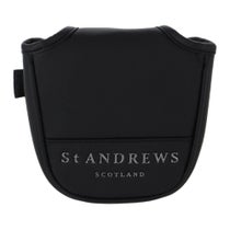 セントアンドリュース St ANDREWS　マットPU マレット型 パターカバー 042-5984305 010 ブラック　2025年モデル