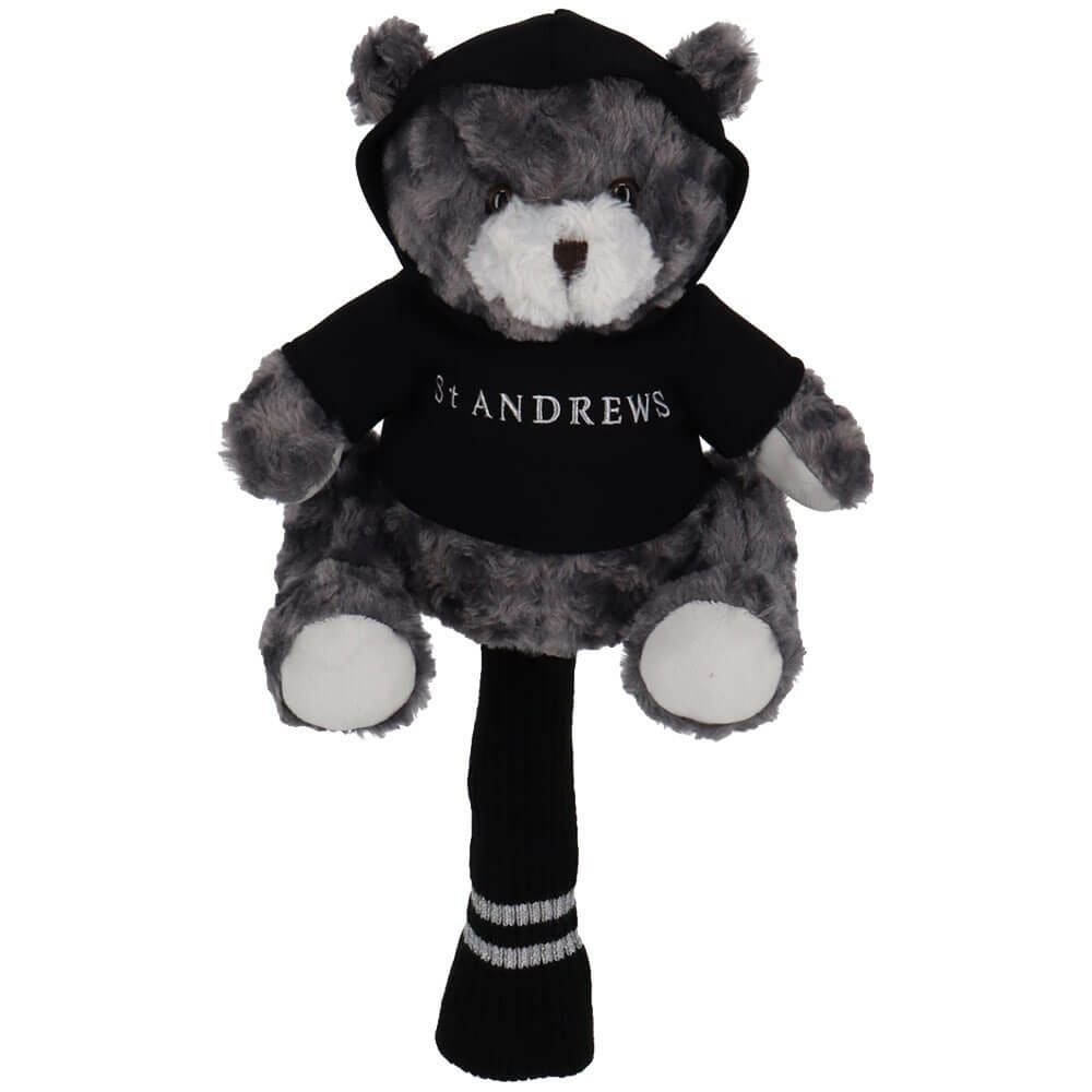 セントアンドリュース St ANDREWS　テディベア ドライバー用 ヘッドカバー 042-5984321 020 グレー　2025年モデル 詳細3