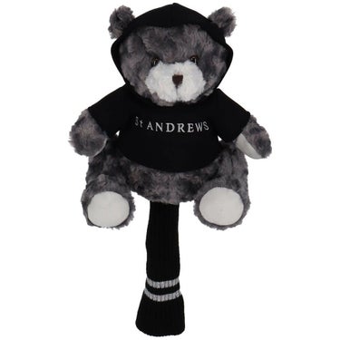 セントアンドリュース St ANDREWS　テディベア ドライバー用 ヘッドカバー 042-5984321 020 グレー　2025年モデル 詳細3