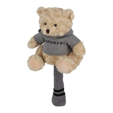 セントアンドリュース St ANDREWS　テディベア ドライバー用 ヘッドカバー 042-5984321 040 ベージュ　2025年モデル 詳細1