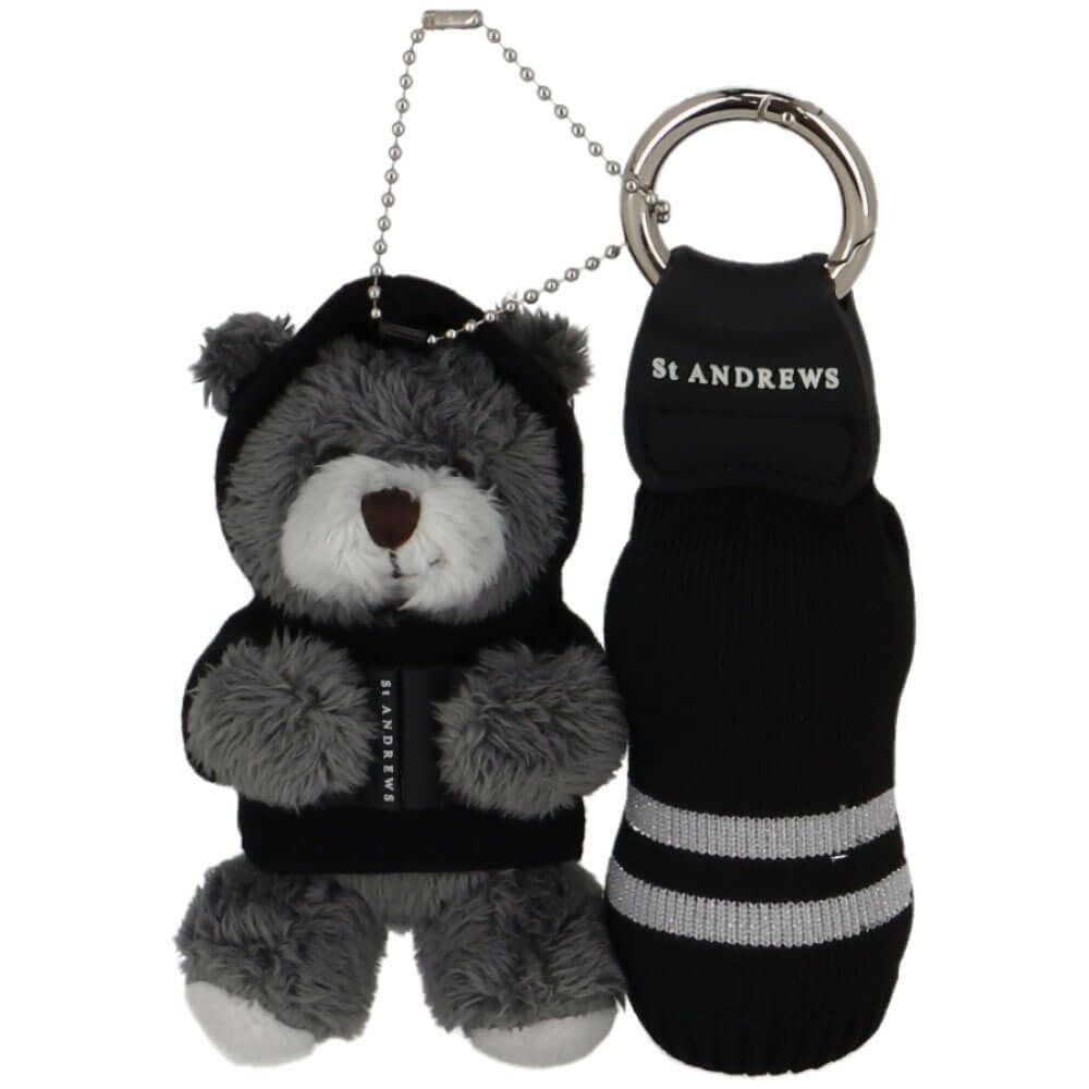 セントアンドリュース St ANDREWS　テディベアティー＆ニットボールホルダー 042-5984323 020 グレー　2025年モデル 詳細3