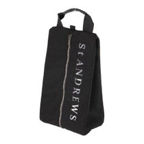 セントアンドリュース St ANDREWS　ロゴデザイン シューズケース 042-5984353 010 ブラック　2025年モデル