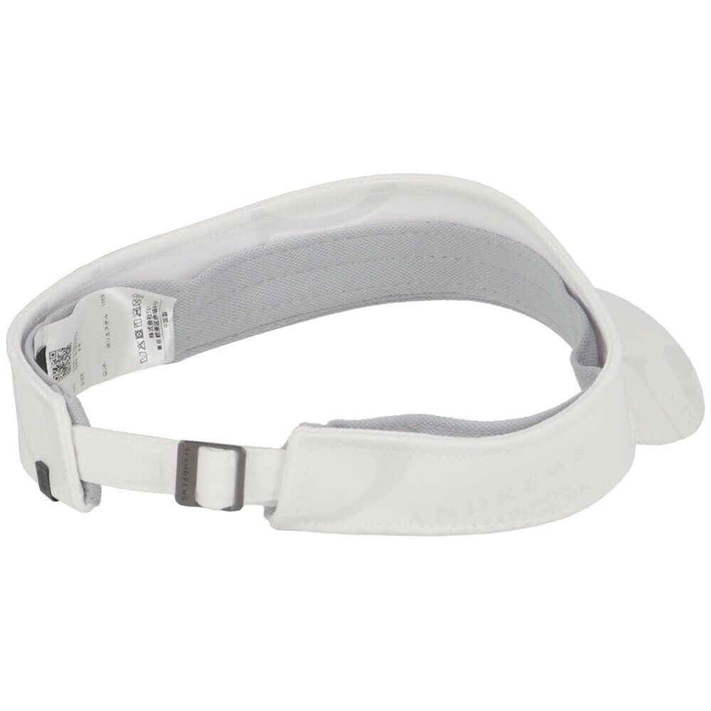 セントアンドリュース St ANDREWS　ユニセックス コンセプト柄 ジャガード バイザー 042-5187302 030 ホワイト　2025年モデル 詳細2