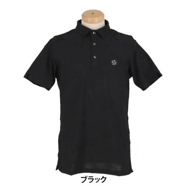 セントアンドリュース St ANDREWS　メンズ コンセプト柄 ロゴジャガード 半袖 ポロシャツ 042-5160351　2025年モデル 詳細2