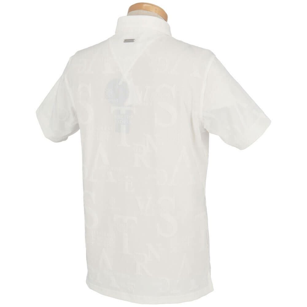 セントアンドリュース St ANDREWS　メンズ コンセプト柄 ロゴジャガード 半袖 ポロシャツ 042-5160351　2025年モデル 詳細6