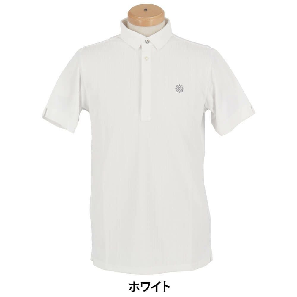 セントアンドリュース St ANDREWS メンズ ハイゲージ ストライプ 半袖