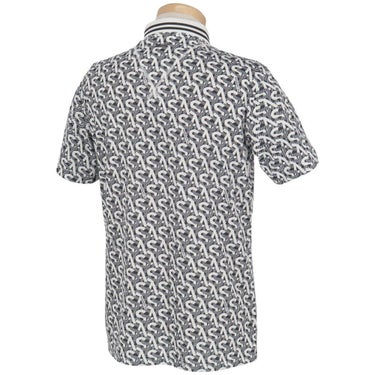 セントアンドリュース St ANDREWS　メンズ モノグラム柄 半袖 ポロシャツ 042-5160555　2025年モデル 詳細3