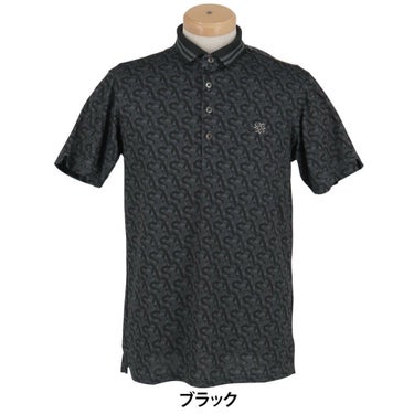 セントアンドリュース St ANDREWS　メンズ モノグラム柄 半袖 ポロシャツ 042-5160555　2025年モデル 詳細5