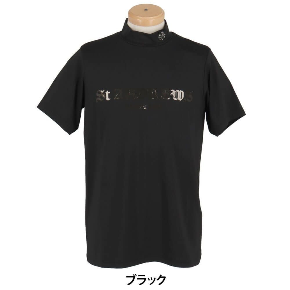 セントアンドリュース St ANDREWS メンズ ベア天竺 半袖 ハイネックシャツ 042-5167351 2025年モデル