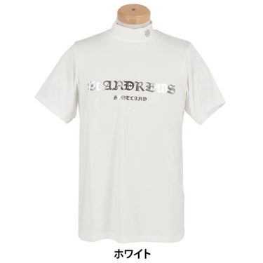 セントアンドリュース St ANDREWS　メンズ ベア天竺 半袖 ハイネックシャツ 042-5167351　2025年モデル 詳細5