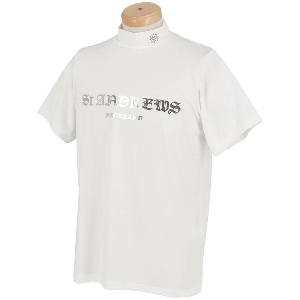 セントアンドリュース St ANDREWS　メンズ ベア天竺 半袖 ハイネックシャツ 042-5167351　2025年モデル 詳細7