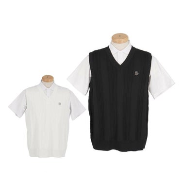 セントアンドリュース St ANDREWS　メンズ Vネック ニットベスト 042-5173251　2025年モデル 詳細1