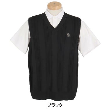 セントアンドリュース St ANDREWS　メンズ Vネック ニットベスト 042-5173251　2025年モデル 詳細2