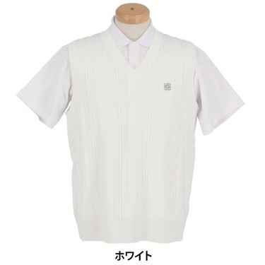 セントアンドリュース St ANDREWS　メンズ Vネック ニットベスト 042-5173251　2025年モデル 詳細5