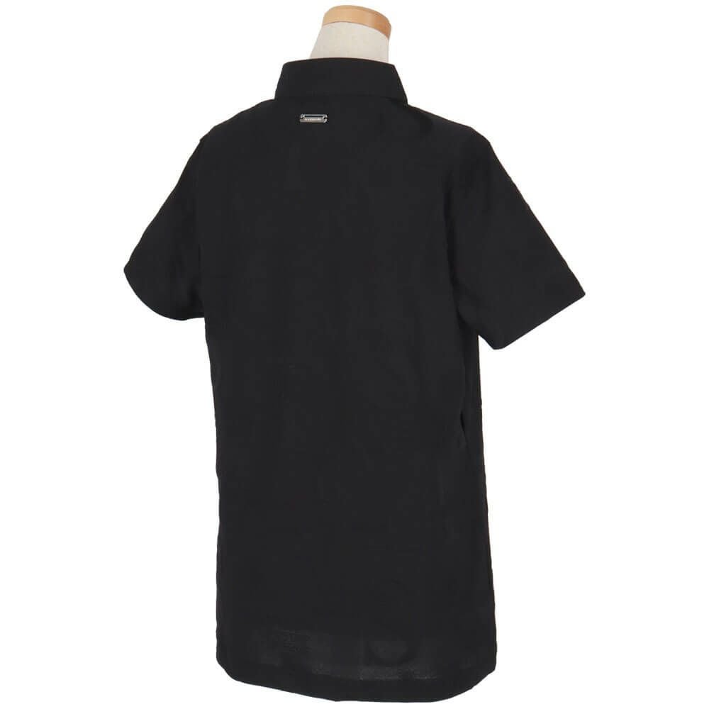 セントアンドリュース St ANDREWS　レディース コンセプト柄 ロゴジャガード 半袖 ポロシャツ 043-5160352　2025年モデル 詳細3