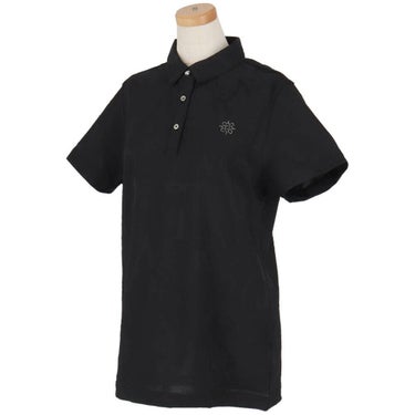 セントアンドリュース St ANDREWS　レディース コンセプト柄 ロゴジャガード 半袖 ポロシャツ 043-5160352　2025年モデル 詳細4