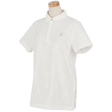 セントアンドリュース St ANDREWS　レディース コンセプト柄 ロゴジャガード 半袖 ポロシャツ 043-5160352　2025年モデル 詳細7