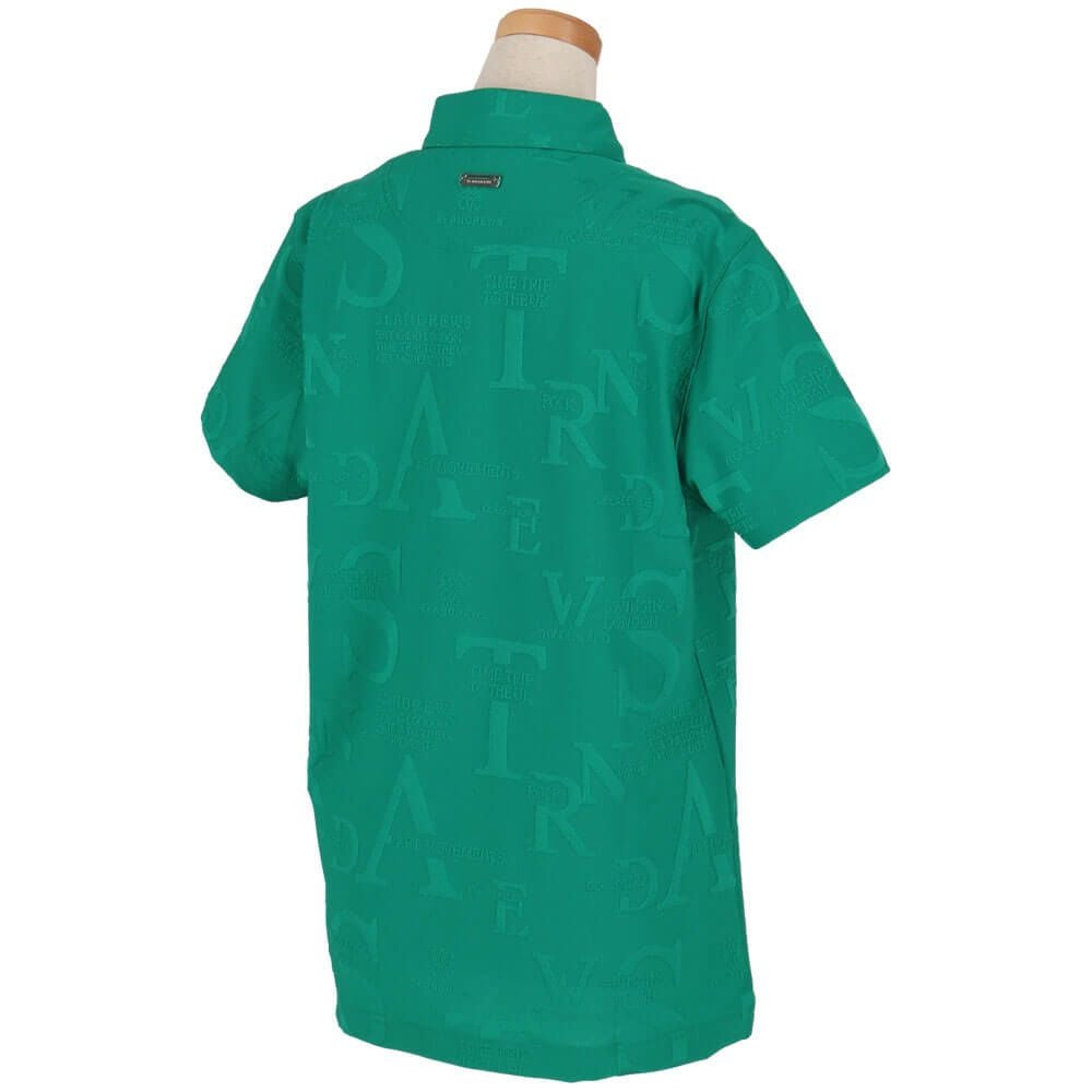 セントアンドリュース St ANDREWS　レディース コンセプト柄 ロゴジャガード 半袖 ポロシャツ 043-5160352　2025年モデル 詳細9