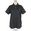 セントアンドリュース St ANDREWS　レディース モノグラム柄 半袖 ポロシャツ 043-5160556　2025年モデル 詳細2