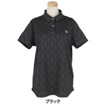 セントアンドリュース St ANDREWS　レディース モノグラム柄 半袖 ポロシャツ 043-5160556　2025年モデル