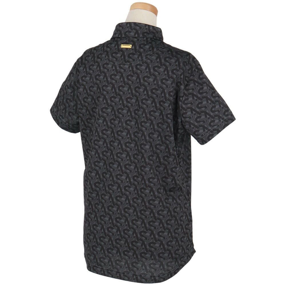 セントアンドリュース St ANDREWS　レディース モノグラム柄 半袖 ポロシャツ 043-5160556　2025年モデル 詳細3