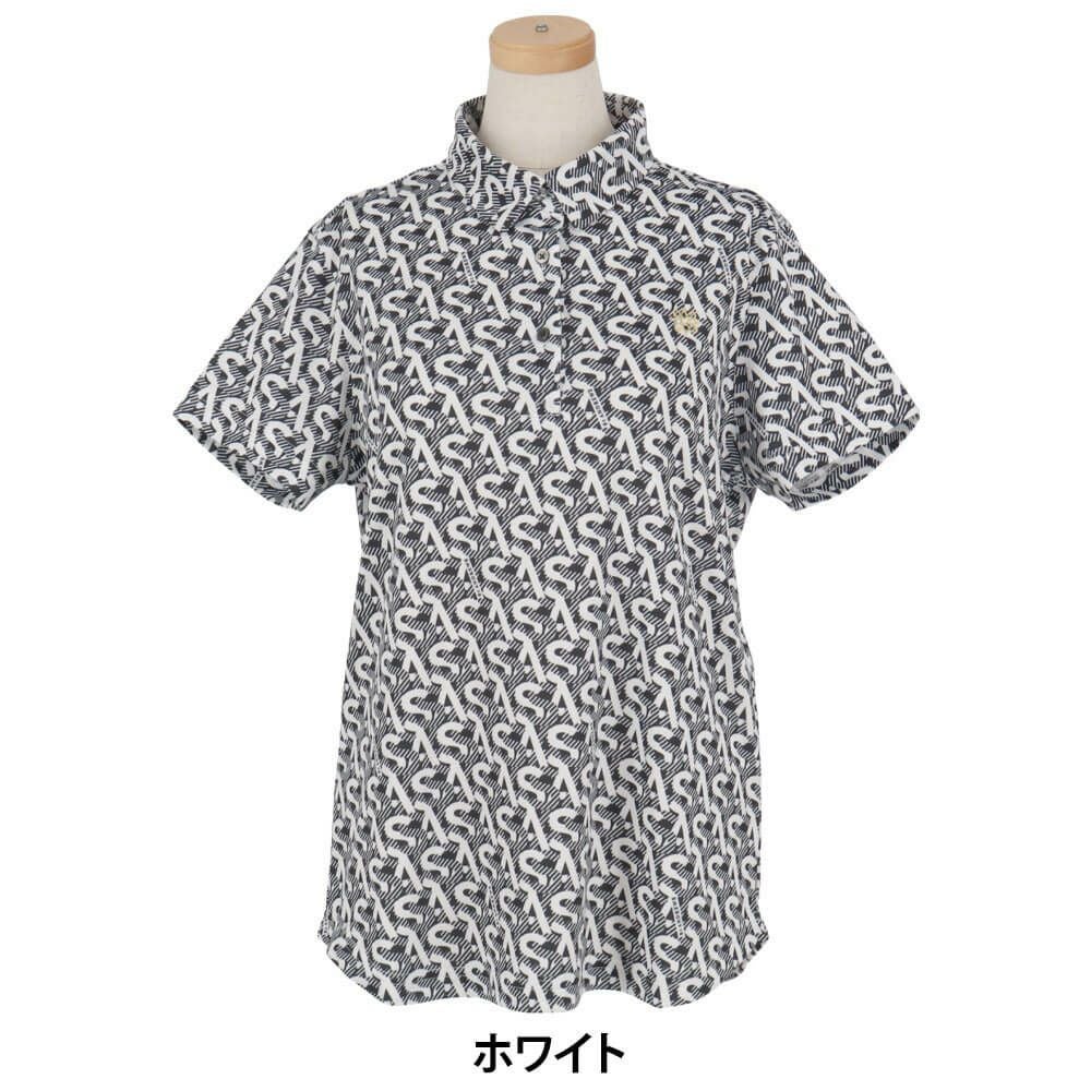 セントアンドリュース St ANDREWS　レディース モノグラム柄 半袖 ポロシャツ 043-5160556　2025年モデル 詳細5