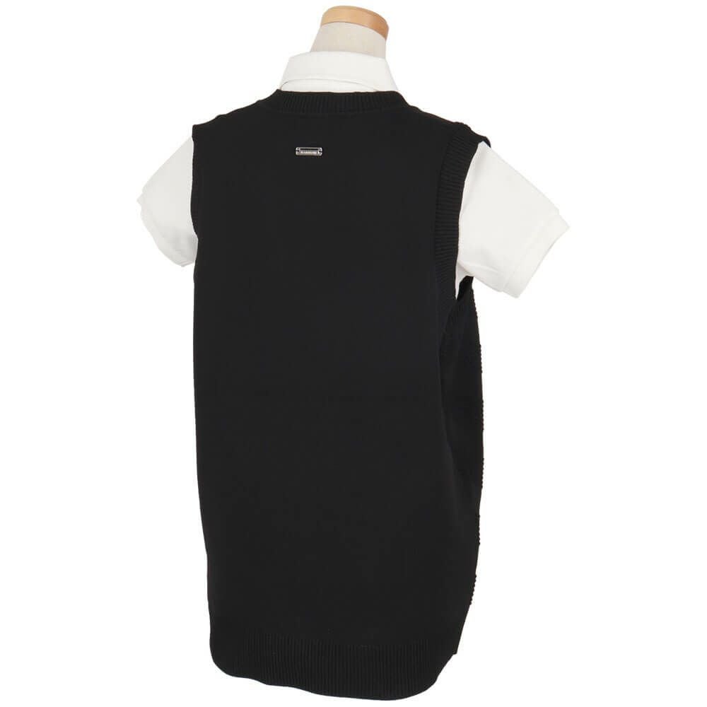 セントアンドリュース St ANDREWS　レディース Vネック ニットベスト 043-5173252　2025年モデル 詳細3